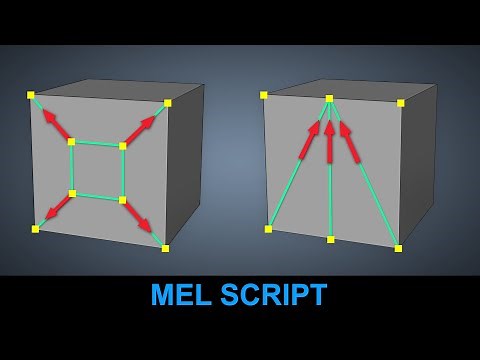 Weld Selected Components to Closest or Target Vertices in Maya