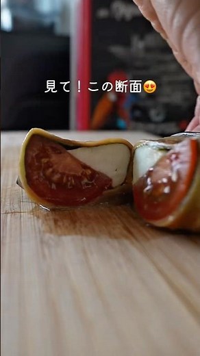 ひんやり美味しい！茄子と食べるカプレーゼ #簡単レシピ #発酵調味料 #夏レシピ #茄子レシピ #カプレーゼ #醤油麹