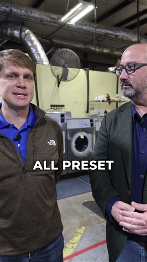 Inside Our High Tech High Volume Commercial Laundry Wash Line