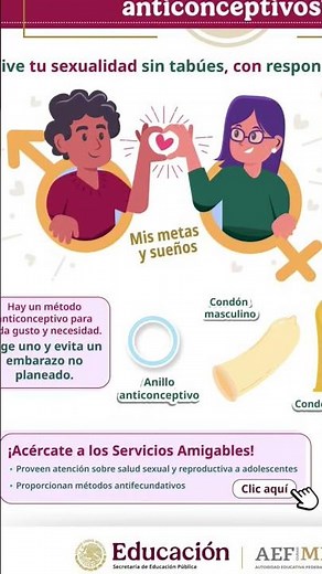 ¿Dónde están los métodos anticonceptivos? infografía estrategia nacional vive saludable vive feliz
