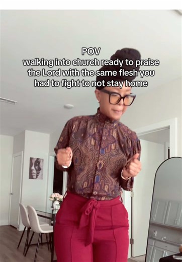 Satan is pissed. Flesh defeated. The Lord glorified. #sunday #church #christiantiktok #praise #fyp