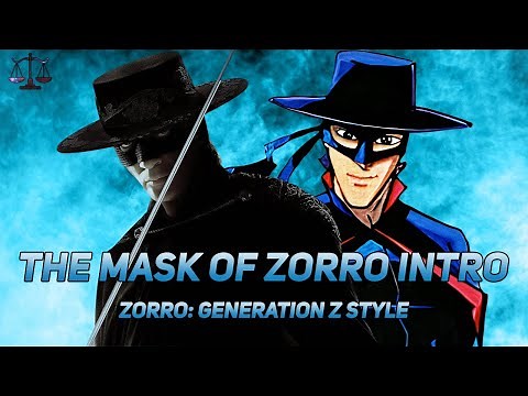 The Mask of Zorro intro (Zorro: Generation Z style) [HD]