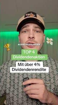 Top 4 Dividend Stocks with Over 4% Dividend Yield 📈💸 #dividend #dividendstock #stocks #stock