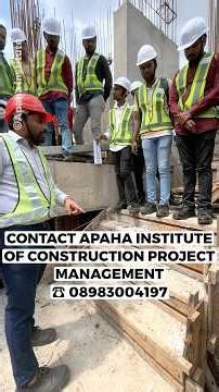 Apaha Institute of Construction Project Management for civil engineers with #civiljobs Assurance