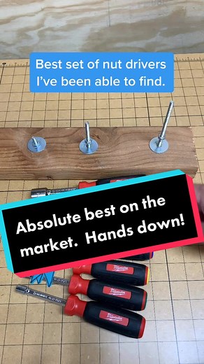 These are the best nut drivers I’ve been able to find. #🧲 #forged #multipurpose #diy