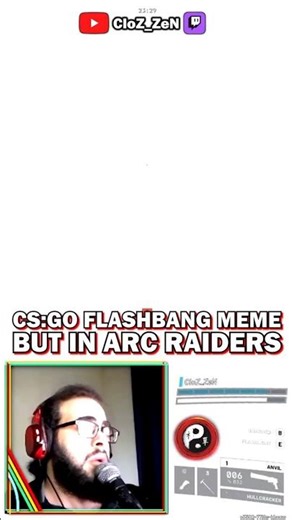 The CS:GO Flashbang Meme but in ARC Raiders lol