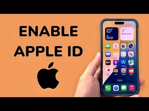 How To Enable Apple ID Account