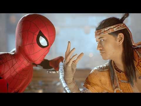 SPIDER-MAN vs SMOKE vs MICHAEL MYERS | Mortal Kombat 1 [4k+60FPS] MK1 Gameplay