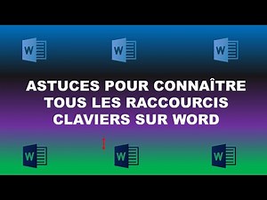 Comment connaître tous les raccourcis claviers sur Word #Word #formationword