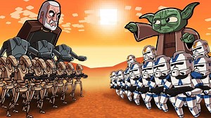 Clones vs Droids – Star Wars MAP WARS! (Minecraft)