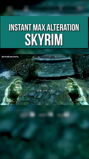 Skyrim Alteration Guide: Level 100 in Seconds