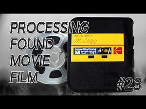 Processing Found Super 8 SOUND Film - Exposed 40 Years Ago | Kodak Ektachrome 160 Type A | Filmboy24