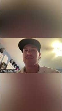 Drew Burress talks with local media after being drafted by the A's 8th overall
