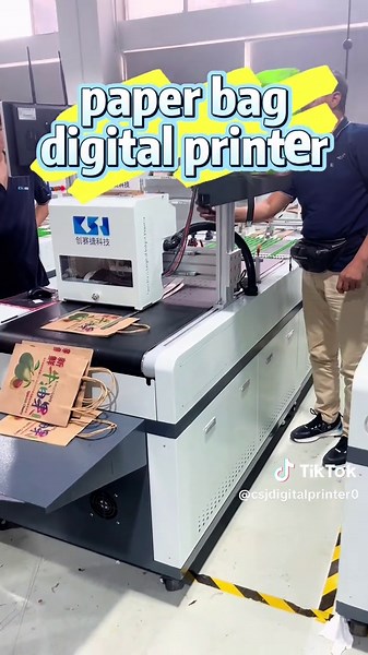 Digital Printer for Custom Paper Bag Printing