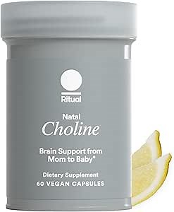Ritual Natal Choline Supplement 550mg - 60 Capsules - 30 Servings
