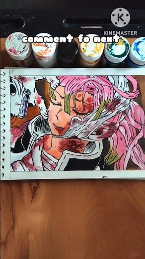 Draw mitsuri death scene #mitsuri #demonslayer #drawing #art