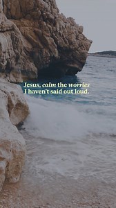 Jesus, calm the worries I haven’t said out loud. 🙏💛 Sometimes our hearts carry fears we don’t even voice. Today, may His peace quiet every anxious thought and fill you with His calm. 💬 If this prayer speaks to you, share it with someone who might need it too. #OurPrayer #Guideposts #FaithOverFear #PeaceInJesus #DailyPrayer #ChristianEncouragement #TrustGod #CalmInTheStorm #SpiritualPeace #ShareHope | Guideposts
