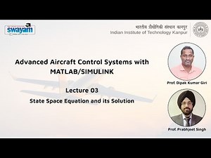 Lecture 03: State Space Equation and its Solution