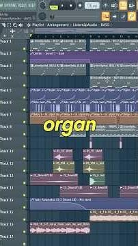 HOW TO ORGAN HOUSE FL STUDIO TUTORIAL! #flstudio
