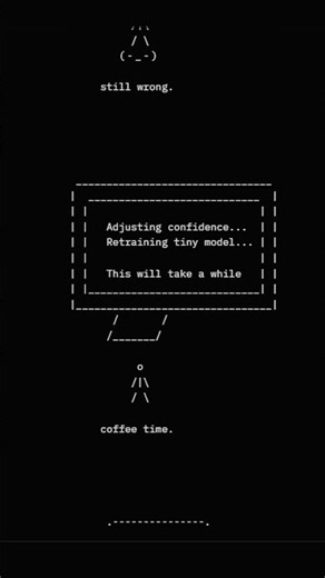 Raspberry Pi 5 AI camera - vibecoded ASCII cartoon by the Grok 4.4 Expert #ai #arduinoproject