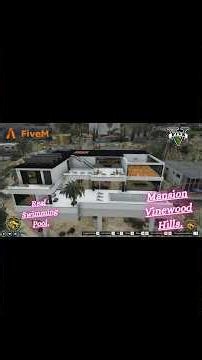 🏡 Mansion Vinewood Hills MLO | Luxury Hilltop Estate | GTA5 RP | FiveM Mania 🔥 #fivem #mlos #gta