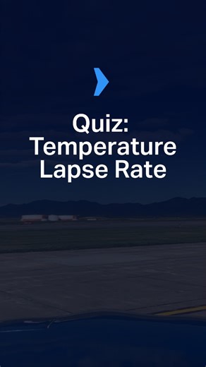 boldmethod on Instagram: "Quiz: Temperature Lapse Rate #flighttraining #learntofly #studentpilot #aviation #instrumentpilot #pilottraining #pilottips"