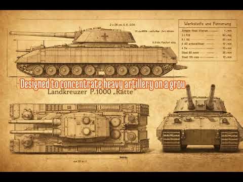 Landkreuzer P 1000 “Ratte” - Germany