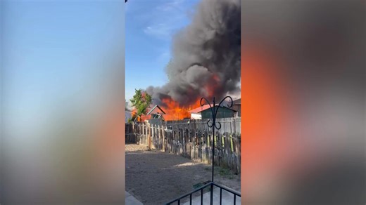 A shed fire in Tooele Wednesday night spread to destroy three sheds, damage five homes, and injure two people. Read More: https://tinyurl.com/dxy36vhp | ABC4 Utah