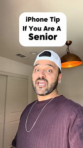 iPhone tip for seniors enjoy 😉 #iphone #iphonetips #tips #how #howto #learn #learning #idea #foryou #tricks #apps #websites #gadgets #reels #reelsvideo #fyp | Milad Tips