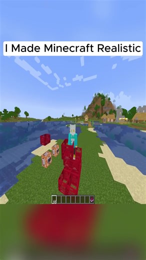 I Made Minecraft Realistic#vairal | Minecraft Realistic
