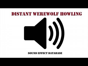 Distant Werewolf Howling Sound Effect