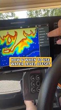 Water Level Offset Explained ✍️ #Humminbird