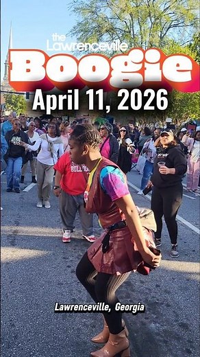 Best Block Party in Georgia is BACK! 📍 Lawrenceville Boogie 2026