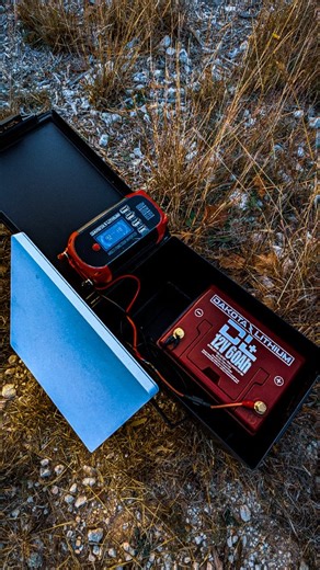 Stealth mode custom power box with a swivel magnet mount for the Starlink Mini and a badass little inverter 👊. #poweryourpassion | Mike Reeber