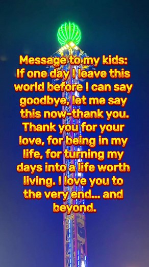 Massage to my kids #fblifestyle #Massage #mykids #thankyou #yourlove #loveyou #foreverlove #followers | Beautiful World