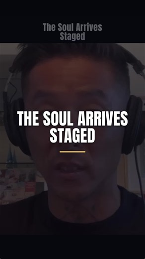 👇🏽 THE SOUL DOES NOT ARRIVE ALL AT ONCE - There is a teaching that the soul enters the body not in a single moment, but in four distinct stages. - Each phase carries its own quality of presence, like a light slowly finding its way into a room. - This idea changes everything about how we understand birth, identity, and what it means to be alive. - To arrive in stages is not weakness. It is the soul learning, carefully and deliberately, how to become human. Follow and watch my previous videos fo
