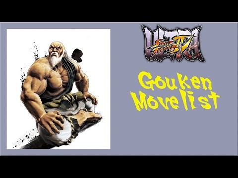 Ultra Street Fighter IV - Gouken Move List