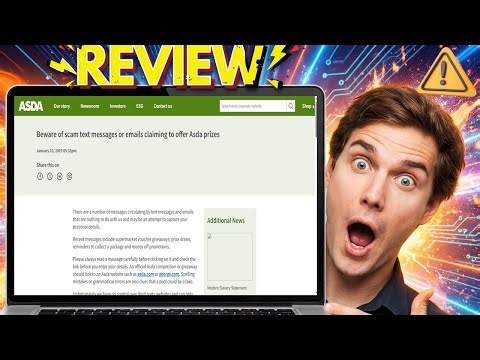 ASDA Giveaway Text Message Review | What to Know Before You Respond