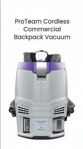 ProTeam Cordless Backpack Vacuum – Commercial Cleaning Reinvented