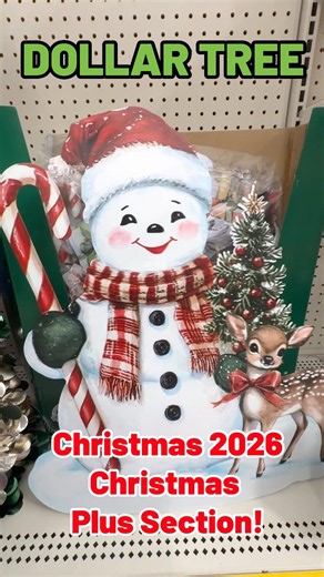 AMAZING 🎄DOLLAR TREE CHRISTMAS 2026 PLUS SECTION!