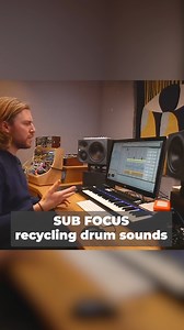 Chart-topping drum & bass producer Sub Focus explains how layering and reusing drum sounds plays an important part of his process. Watch his classic Computer Music masterclass in the Classic Studio Sessions playlist at the link in our bio. | MusicRadar Tech