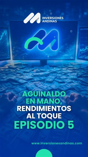 Inversiones Andinas on Instagram: "💡 Idea de inversión para el #aguinaldo: episodio 5 Hoy opciones cortas (2026) ✅ S17A6 Lecap con vencimiento el 17/04/2026 rinde un 2,4% de tasa mensual, una opción para los que busquen liquidez y un rendimiento superior al plazo fijo. ¿Buscas una opción dolarizada?💸 ✅ DNC8D obligación negociable de Edenor rinde 8,4% anual en dólares, vence en agosto de 2026. Paga cupón en febrero de 2026. Si necesitas ayuda para armar una cartera personalizada y diversificada