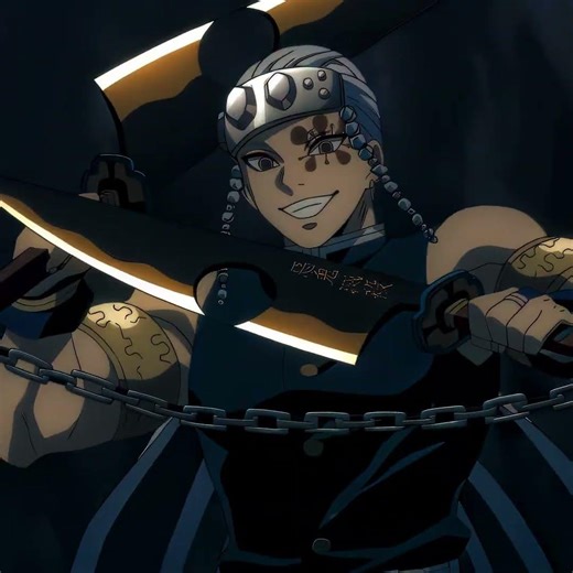 LUA NA PRAÇA! - Tengen "Demon Slayer" Edit | LUA NA PRAÇA (Speed Up) #demonslayer #shorts