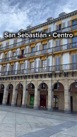 L’architecture du centre de Saint-Sébastien