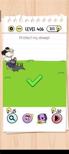 🧠 Brain Test Level 406 SOLVED! 😱 Final Hidden Trick!