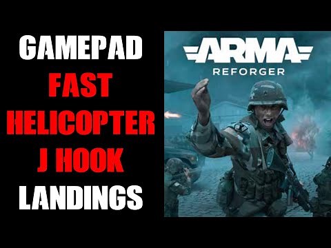 Arma Reforger How To Do Gamepad Fast Combat J Hook Helicopter Landings, Xbox PS Console PC Tutorial