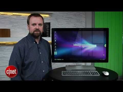 Lenovo IdeaCentre touch screen PC - First Look