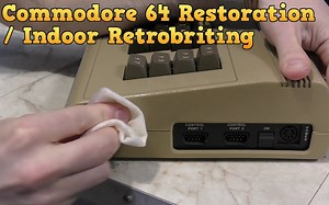 【8-Bit Guy】Commodore 64的翻新与维修，并探索室内漂白的新方法（Ep.264）