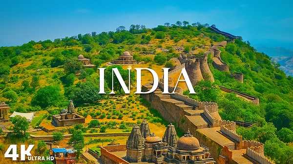 What Nature Looks Like in India – Captured in 4K with Relaxing Music