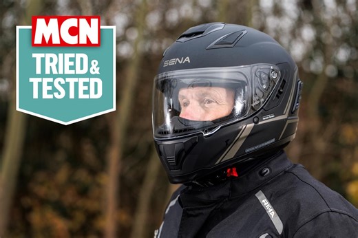 Sena Stryker helmet - great comfort, sound and intercom tech